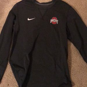 Nike Men’s Ohio State therma-fit pull over medium